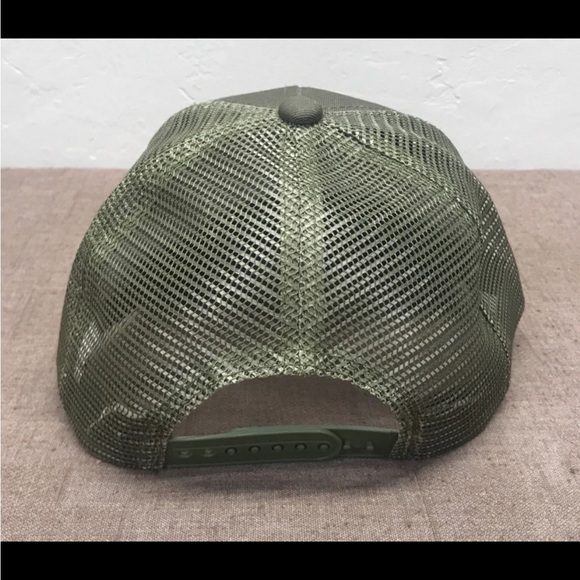 The Original Muck Boot Company Trucker Hat Green Mesh Back Snap Back - Picture 3 of 7